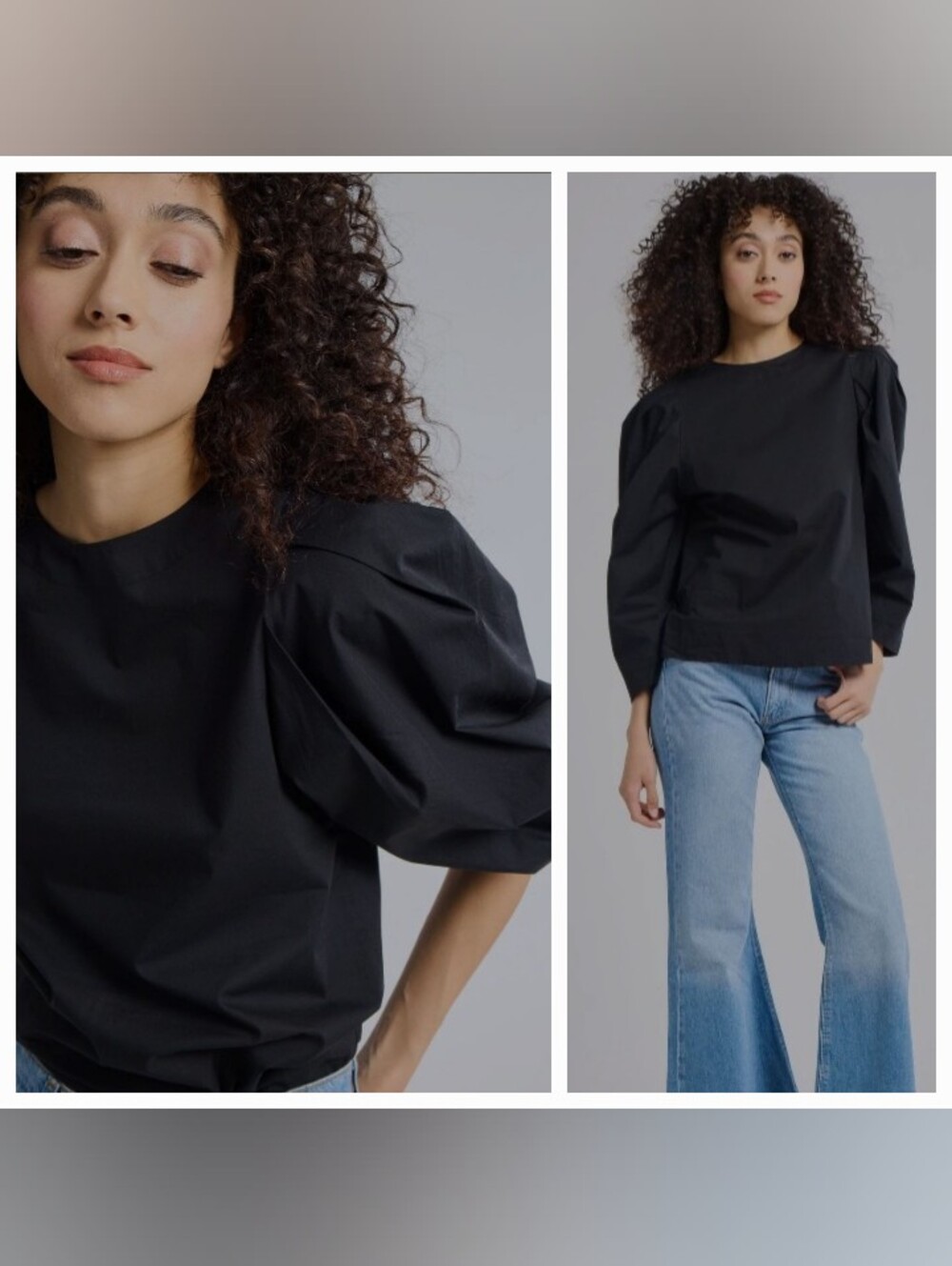 MILLE resort and travel Blouse In Black SZS
